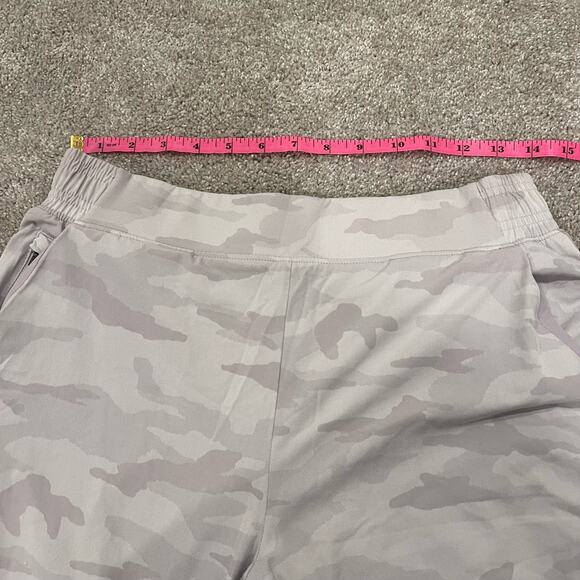 Athleta Women's Pull On Streth Brookyn Lined Jogger Purple Camo Size 8 - Picture 11 of 11